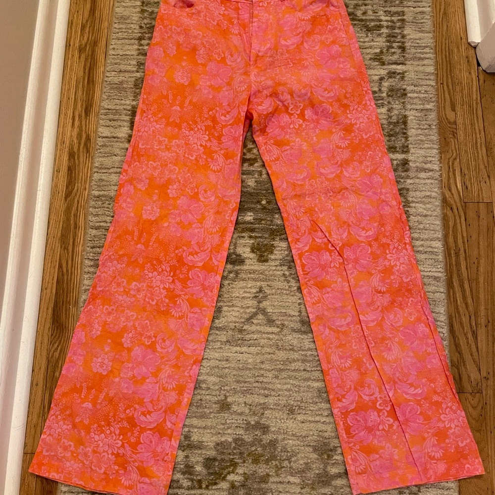 Zara Linen Blend Pant
